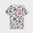 T-Shirt Stockholm Dinner Time blue