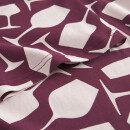 T-Shirt Stockholm Wine Cups fig red