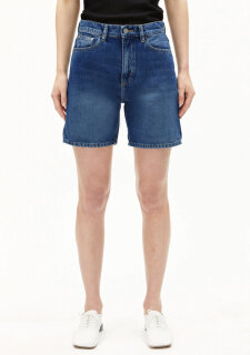 Denim Shorts Sheaari wavy blue