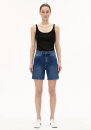 Denim Shorts Sheaari wavy blue
