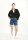 Denim Shorts Sheaari wavy blue