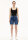 Denim Shorts Sheaari wavy blue