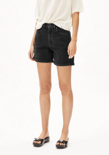 Denim Shorts Sheaari ebony black