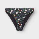 Bikini Slip Sanda Strawberry Field black