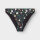 Bikini Slip Sanda Strawberry Field black