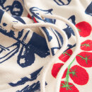 Hoodie Falun Dinner Time oat white