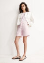 Denim Short Thaalina Mid Waist pink mist