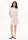 Denim Short Thaalina Mid Waist pink mist