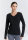 Damen V-Neck Langarmshirt schwarz