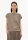 Gestreiftes T-Shirt aus Slub Jersey sand stone-dried palm
