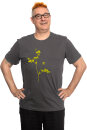 Männershirt Kenia Schöllkraut dunkelgrau