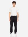 Unisex Freizeithose BANIPAL mit Leinen black