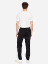 Unisex Freizeithose BANIPAL mit Leinen black