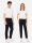 Unisex Freizeithose BANIPAL mit Leinen black