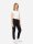 Unisex Freizeithose BANIPAL mit Leinen black