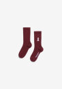 Socken Saamus Bold velvet red