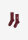 Socken Saamus Bold velvet red