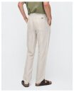 Leinen Chino Darren solid oatmeal