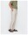 Leinen Chino Darren solid oatmeal