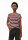 T-Shirt Idaara Stripe velvet red-soft blue-undyed