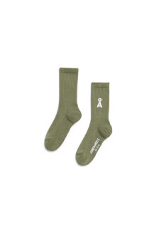 Socken Saamus Bold fatigue green