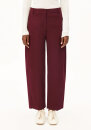 Twillhose Barrel Leg velvet red