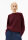 Rippstrickpullover aus Bio-Baumwoll-Wolle-Mix velvet red