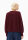 Rippstrickpullover aus Bio-Baumwoll-Wolle-Mix velvet red