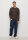 Männer Longsleeve MACA STRIPES vintage brown
