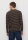 Männer Longsleeve MACA STRIPES vintage brown