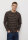 Männer Longsleeve MACA STRIPES vintage brown