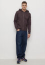 Männer Sweatjacke BIRCH dark grape