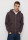 Männer Sweatjacke BIRCH dark grape