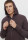 Männer Sweatjacke BIRCH dark grape