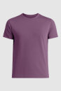 Modal Männer T-Shirt weinbeere