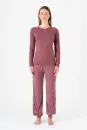 Frauen-Longsleeve Modal nocturne
