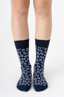 Unisex Leo Strümpfe indigo-lavendel