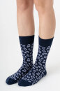 Unisex Leo Strümpfe indigo-lavendel