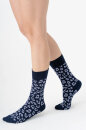 Unisex Leo Strümpfe indigo-lavendel
