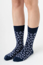 Unisex Leo Strümpfe indigo-lavendel  43/46