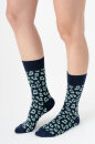Unisex Leo Strümpfe indigo-kiwi