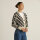 Cardigan Kanan Pepita Cats oat white