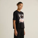 T-Shirt Vadstena Painted Swan black