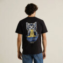 T-Shirt Stockholm Cat And Noodles black