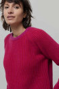 Strickpullover Emilia recyceltes Kaschmir pink-red