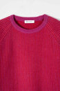 Strickpullover Emilia recyceltes Kaschmir pink-red
