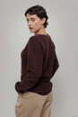 Strickpullover Giulietta recyceltes Kaschmir brown caffé