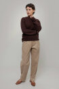 Strickpullover Giulietta recyceltes Kaschmir brown caffé