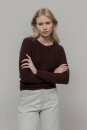 Strickpullover Giulietta recyceltes Kaschmir brown caffé