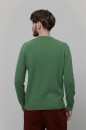 Strickpullover Romeo aus recyceltem Kaschmir green bietola